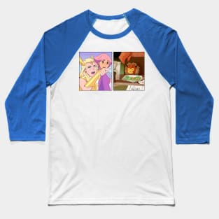 She-Ra Yelling At Catra Meme Baseball T-Shirt